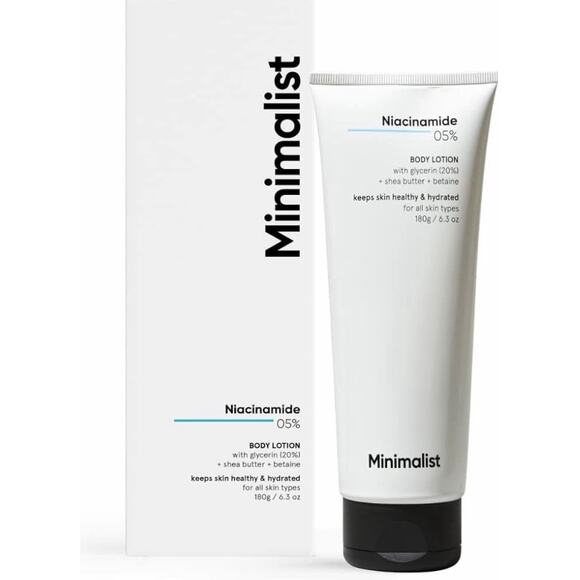 Minimalist Other - Minimalist Niacinamide 5% Body Lotion 180g Hydrating NEW